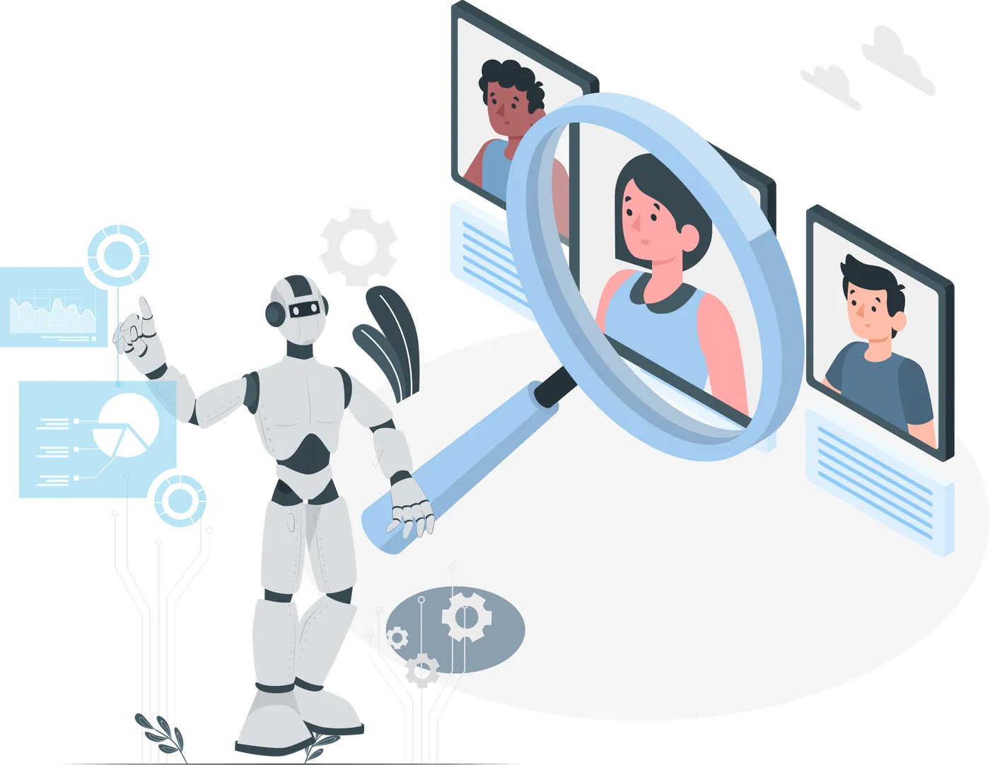 AI screening candidates
